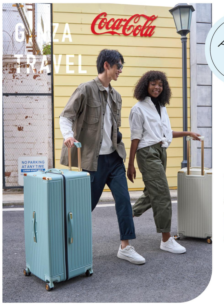 High-Strength ABS+PC Street Style Casual Luggage