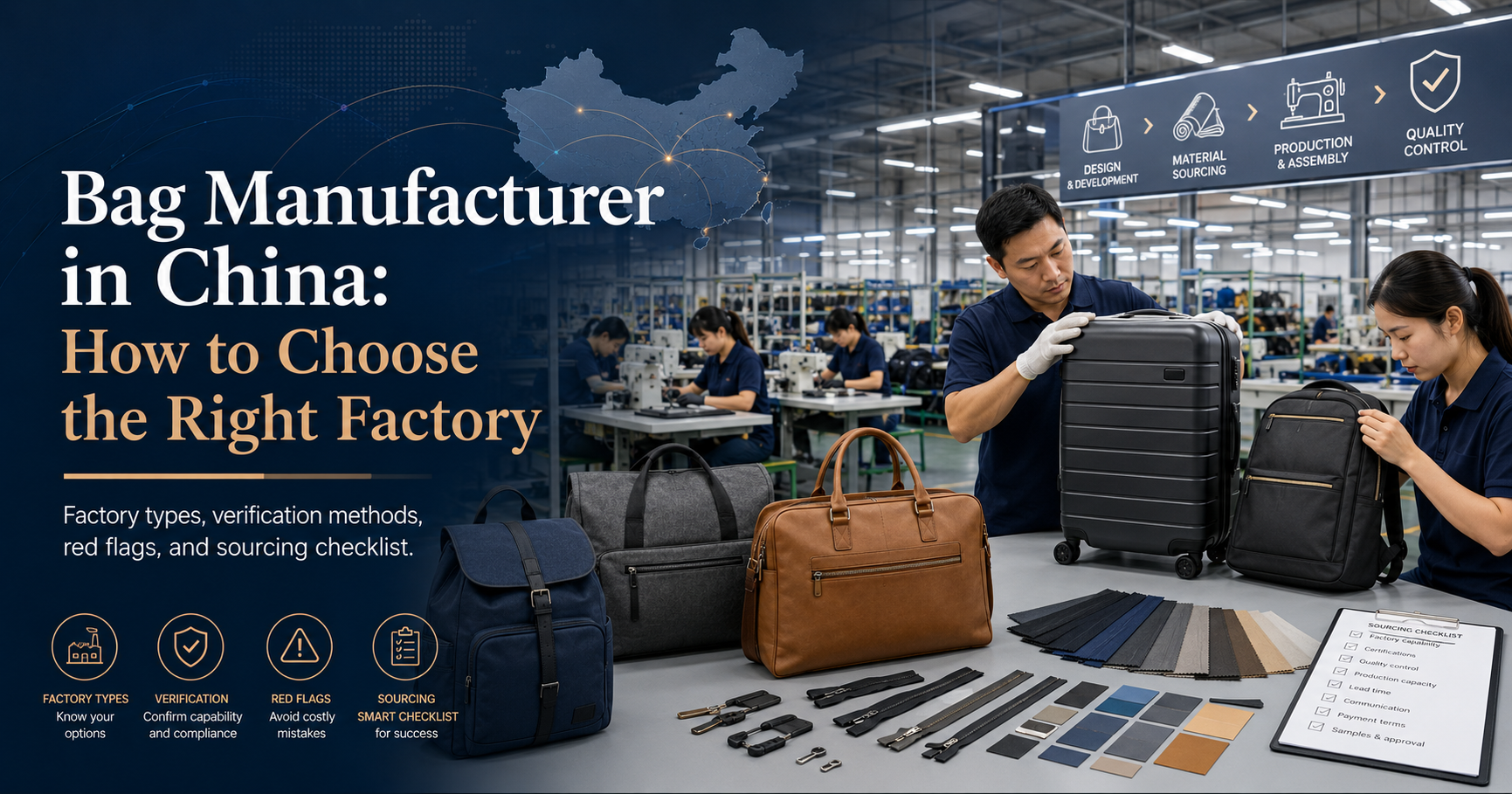 Bag Manufacturer in China: How to Choose the Right Factory