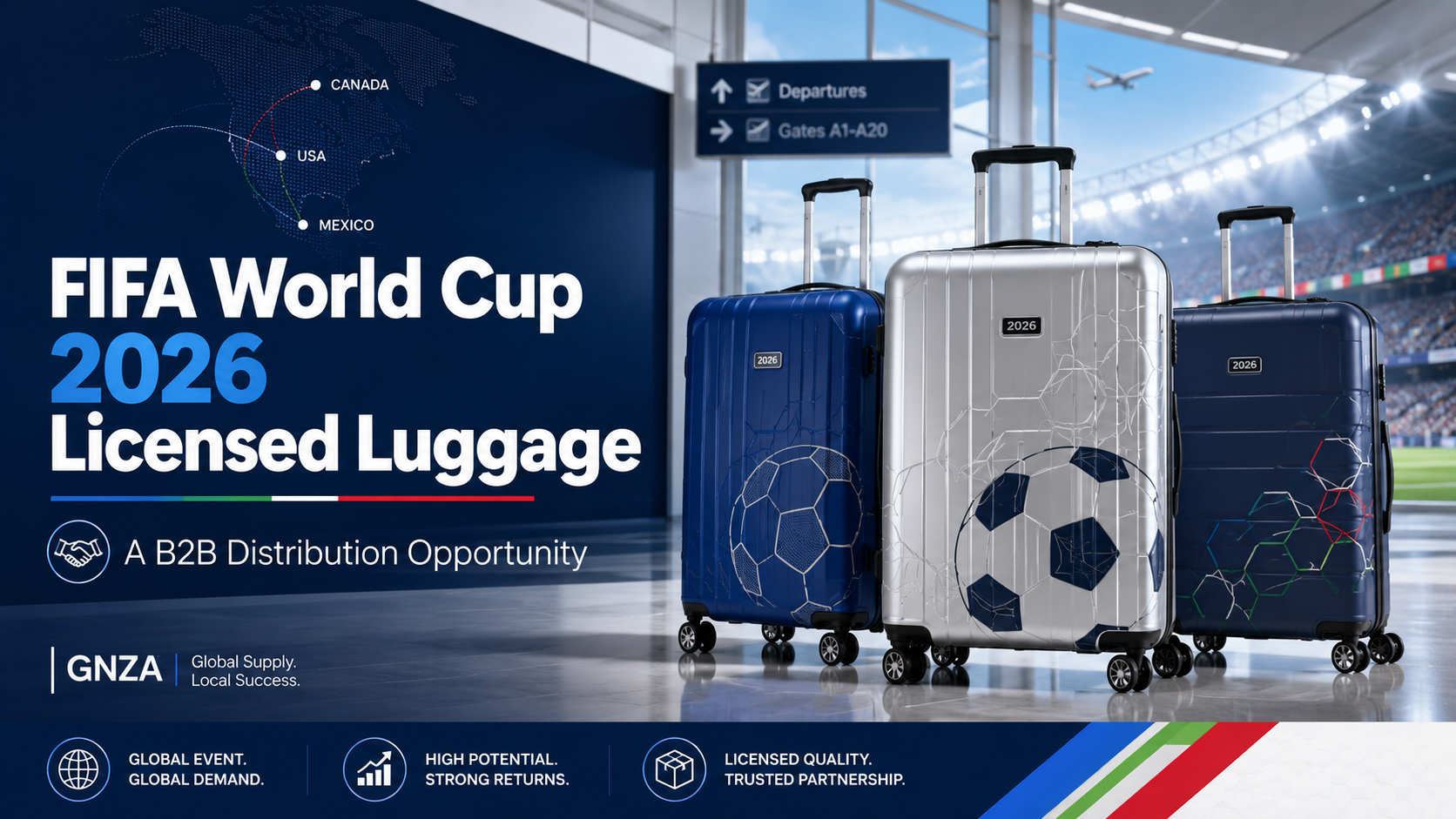 FIFA World Cup 2026 Licensed Luggage: A B2B Distribution Opportunity