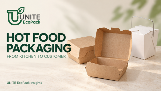 How UNITE EcoPack Develops Hot Food Packaging for Delivery